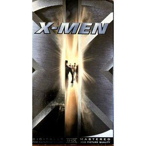 X-Men VHS Tape Digitally THX Mastered Marvel 2000 Collectible PG-13
